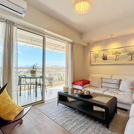 Apartment Grand Chene - 3p With Sea View - 10 Minutes From The Palace Le Cannet